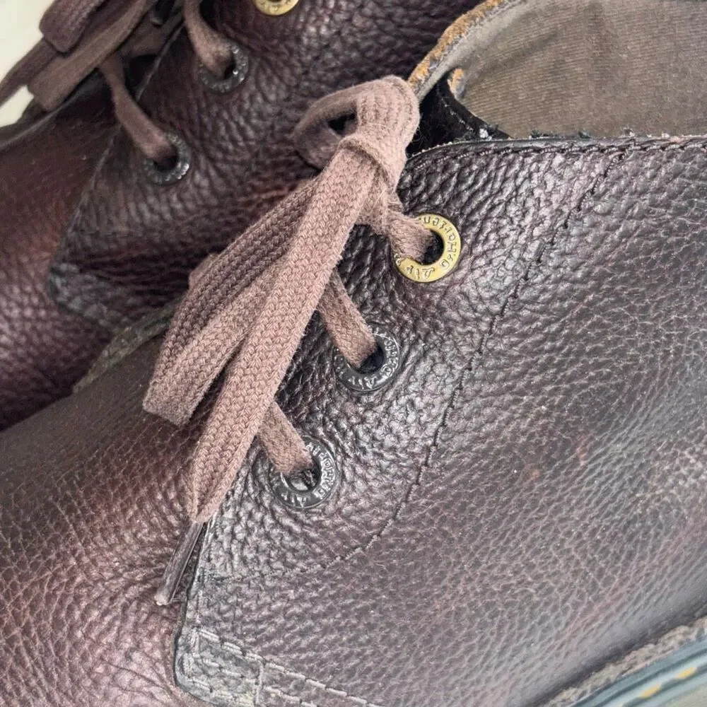 Dr martens sussex bear track slip resistant chukka boots dark drown size 12